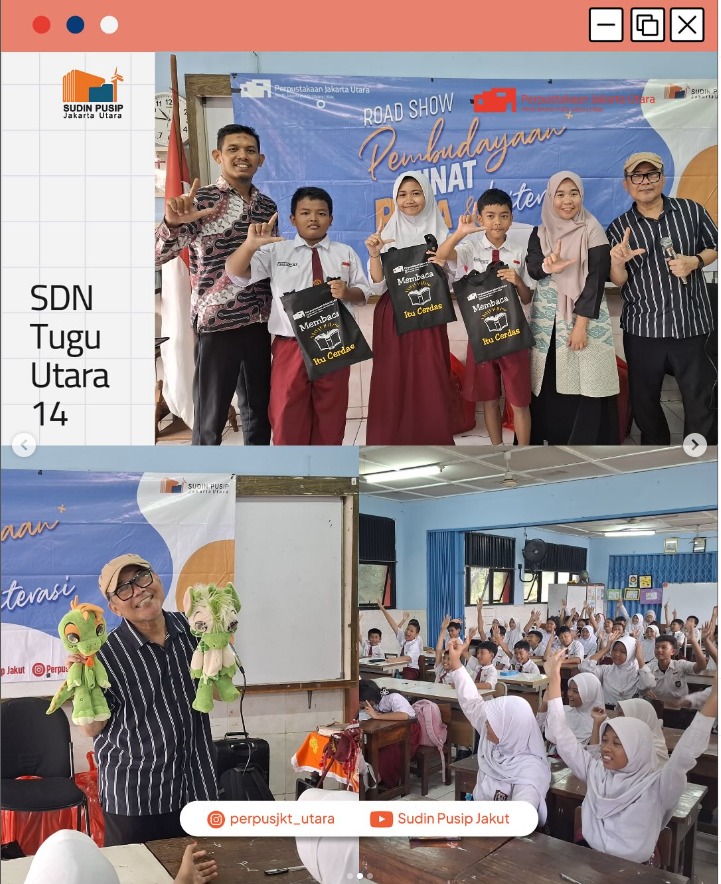 Roadshow Workshop Pembudayaan Minat Baca Dan Literasi